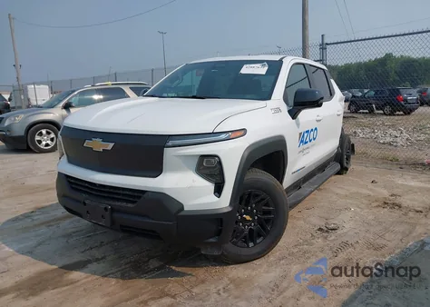 2024 Chevrolet Silverado Ev Work Truck from USA, damaged, VIN 1GC10VEL9RU203737